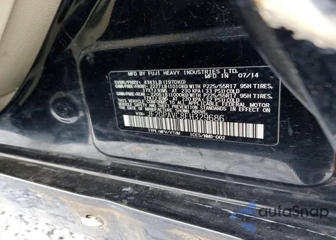 2014 Subaru Xv Crosstrek 2.0 Premium z USA, uszkodzony, nr VIN JF2GPAVC8EH329686